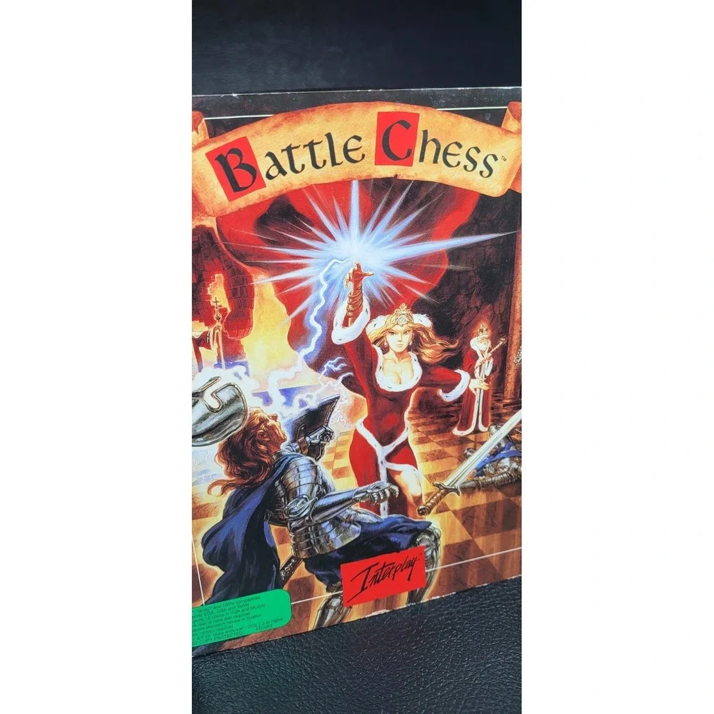 Battle Chess By Interplay Big Box PC Game 1990 IBM Tandy Windows Floppy Disk 3.0